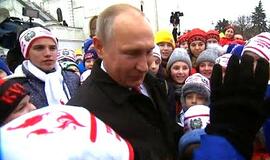 Putinas tarp vaikų