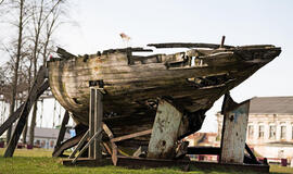 VAIZDAS. Štai kaip atrodo laivas „Tūro“, įrašytas į Lietuvos kultūros paveldo registrą. Vitos JUREVIČIENĖS nuotr.