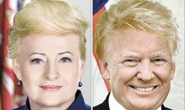 Dalia Grybauskaitė, Donaldas Trumpas