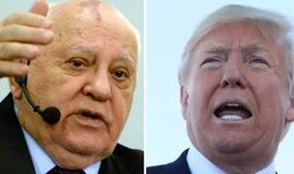 Donaldas Trampas ir Michailas Gorbačiovas