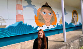 Freską jūriniais motyvais