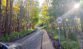 Platinami ir atnaujinami nauji dviračių takų ruožai