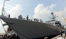 Didžioji Britanija ir Prancūzija varžosi dėl sutarties dėl karinių laivų tiekimo Danijai