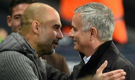 Jose Mourinho ir Pepas Guardiola