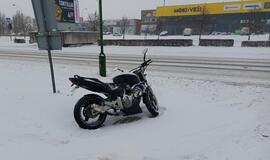 Motociklas žiemą