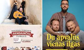 Renginiai Klaipėdoje ir aplink: ką veikti artimiausiomis dienomis