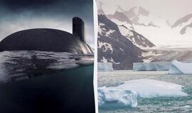 Antarktidoje po anomalijų struktūrų aptikimo dingo povandeninis laivas