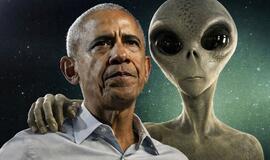 Barakas Obama dar kartą pakurstė diskusijas apie ateivius