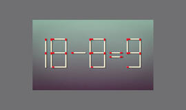 Užduotis tikriems genijams: reikia perkelti vos vieną degtuką