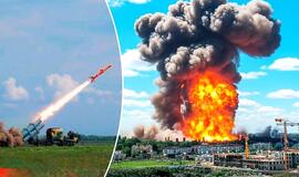 Ukrainoje pagamintas Ilgasis Neptunas atakuoja Rusiją