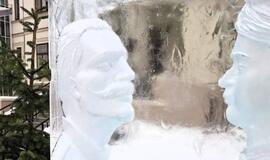 Ledo skulptūros, Kretinga