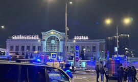 Per sprogimą Maskvos traukinių stotyje žuvo policijos pareigūnas