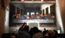 Milane apribotas priėjimas prie Leonardo Da Vinči „Paskutinės vakarienės“, bet ne visiems