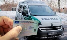 Policija, vairuotojo pažymėjimas