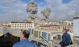 Raketų smūgiai Irane