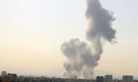 Raketų smūgiai Iranui