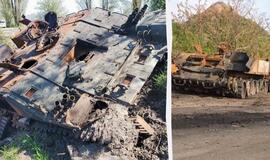 Rusija prarado retas mašinas Ukrainoje