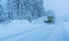 Šaltis sukaustė Lietuvą
