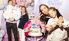 Viktorija Siegel dukrai surengė įspūdingą gimtadienio šventę