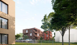 Pirmoji Melnragė, statybos