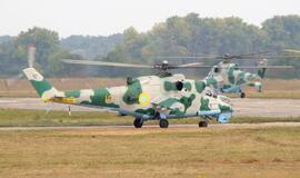 Ukrainoje žuvo sraigtasparnio įgula