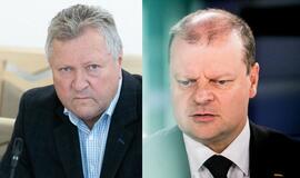 Kazys Starkevičius ir Saulius Skvernelis