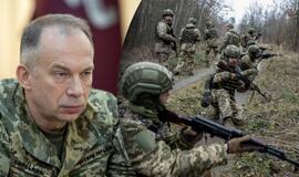 Ukrainos ginkluotųjų pajėgų vyriausiasis vadas Aleksandras Syrskis