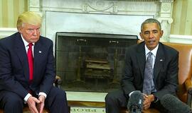 Donaldas Trampas ir Barakas Obama