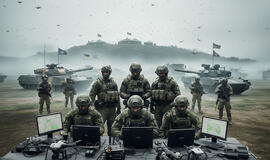 ukrainos dronu operatoriai