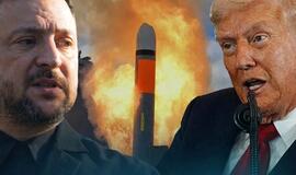 Volodymyras Zelenskis ir Donaldas Trampas