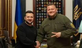 Volodymyras Zelenskis, Valerijus Zalužnas