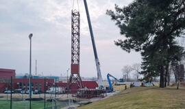 Klaipėdos centrinis stadionas, griovimo darbai