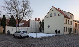 Klaipėdos senamiestis, Daržų gatvė, statybos