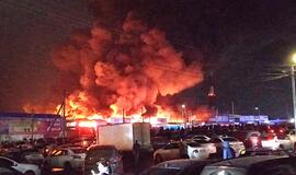 Gaisras Rusijos uoste