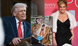 Donald Trump ir Playboy modelis