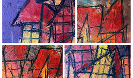 E. Žvaigždino darbų koliažas