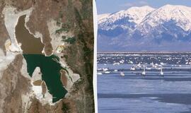 Druskos ežeras Jutoje