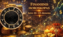Finansinis horoskopas kovo 16–22 dienoms