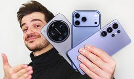 Geriausių flagmanų „iPhone“, „Samsung“ ir „Xiaomi“ kamerų palyginimas