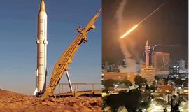 Irano balistinės raketos