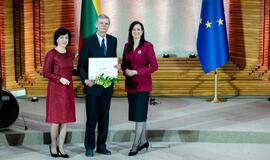 Įteikta premija Marijui Šidlauskui