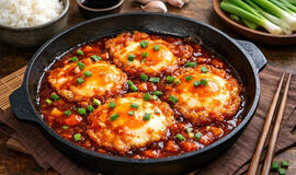 Kiniška kiaušinienė: per 5 minutes