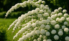 vienas tinkamas krūmas visiškai pakeičia sklypo suvokimą