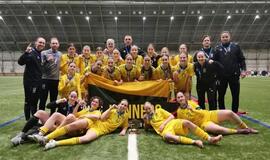 Merginų U19 rinktinė Rygoje laimėjo Baltijos taurę