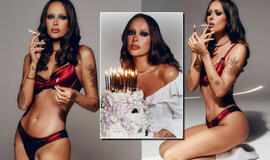 Karolina Meschino pasidalijo karštais kadrais