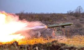 Ukrainos priešlėktuvinė gynyba atrėmė masinę ataką