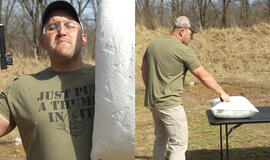 Vyras patikrino mitą apie pagalvę vietoj duslintuvo: rezultatai jį nustebino