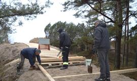 Palanga atnaujina medinius takus