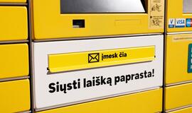 Paštomatas su laiškų dėžute