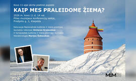 Kovo 11-ajai skirta poetinė popietė